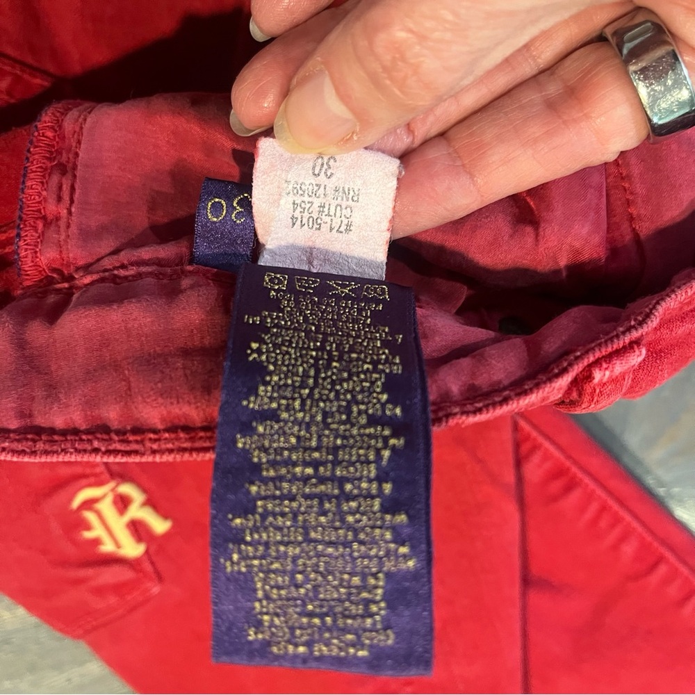 Rich & Skinny Red Skinny Jeans Women’s Size 30 - Picture 7 of 11